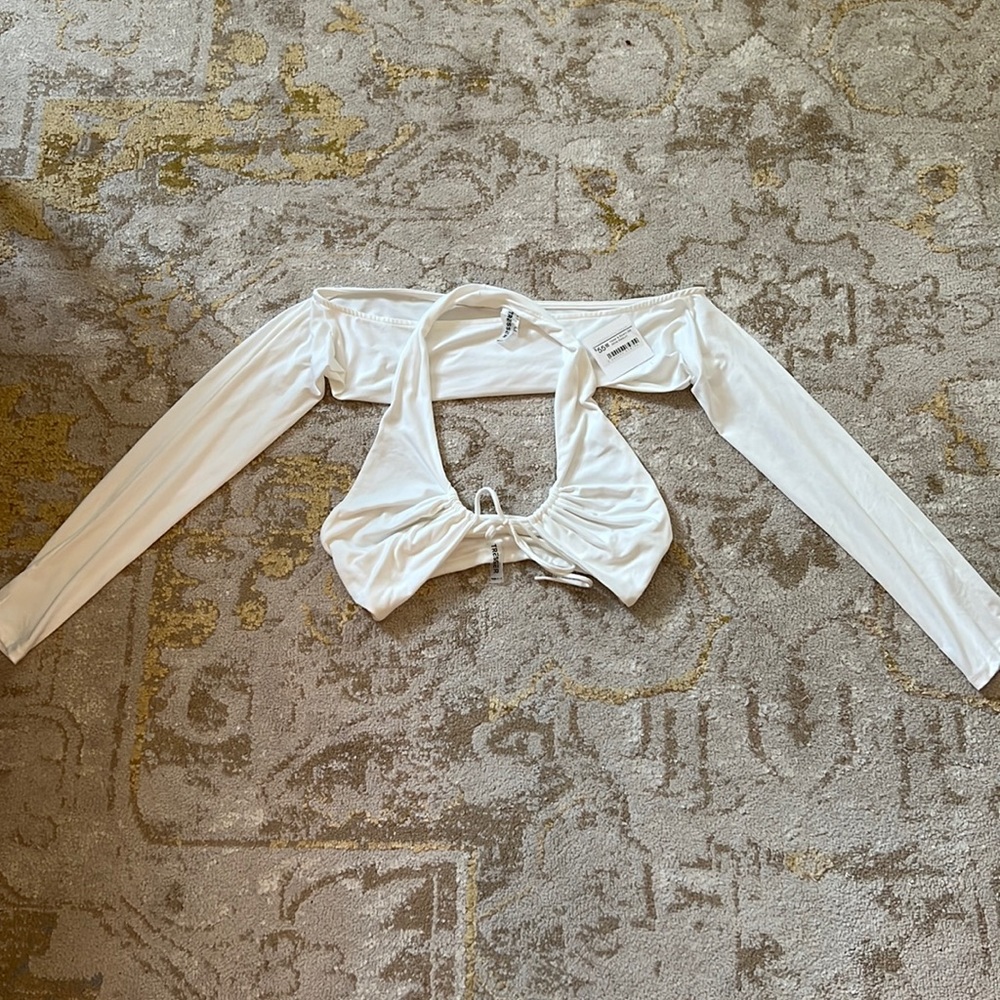 Two piece white set